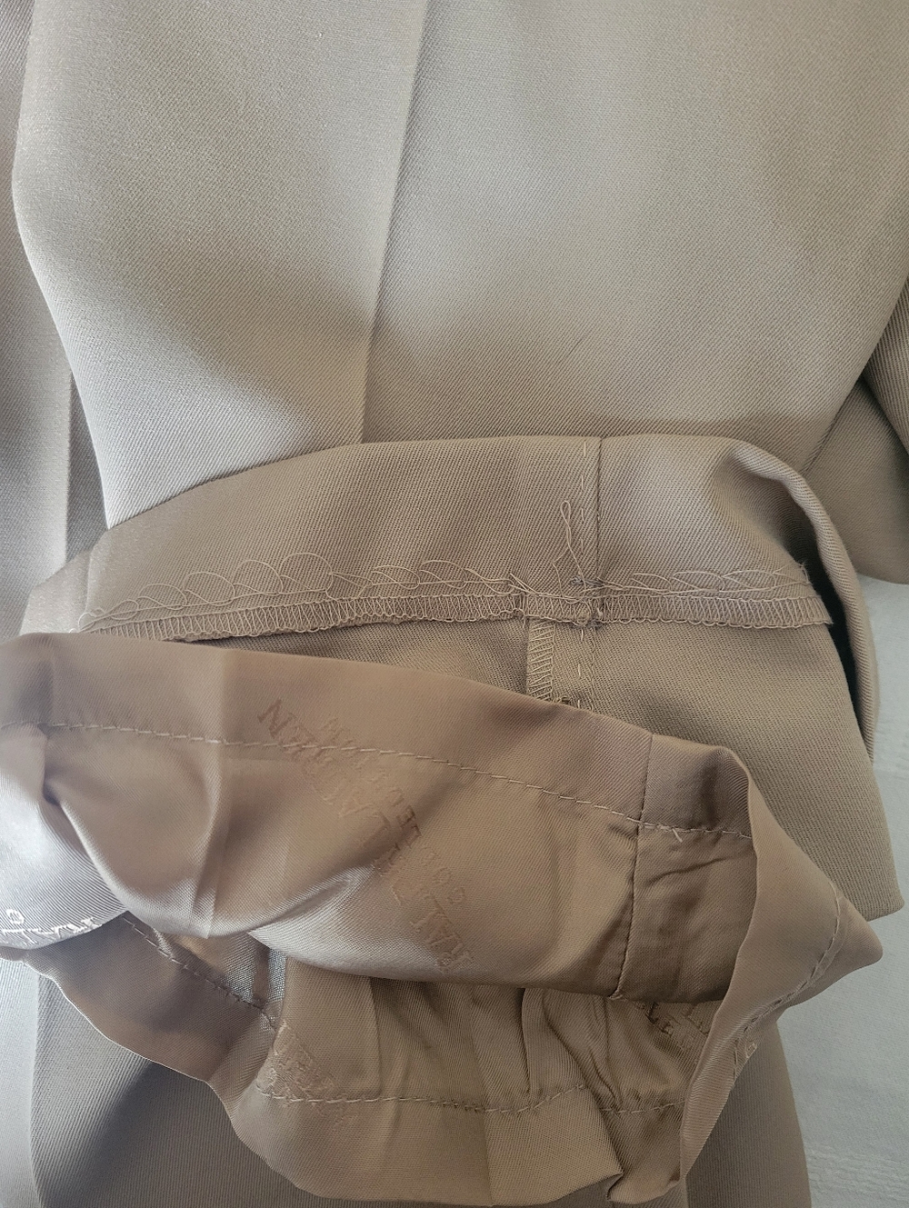 Ralph Lauren Collection Vintage Wool Women's Trouser Pants Purple Label Size 12 - Picture 9 of 9